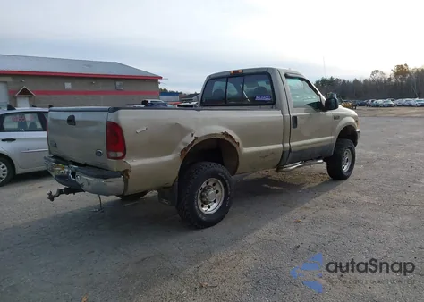 2001 Ford F-250 Xl/Xlt из США, поврежденный, VIN 1FTNF21L21EB87741